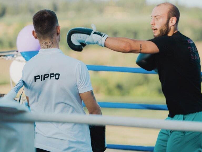Pippo Boxing Academy di Filippo Fagiolini, open day a Peccioli, Anfiteatro Fonte Mazzola