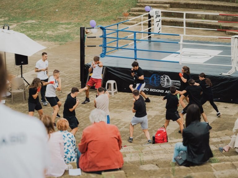 Pippo Boxing Academy di Filippo Fagiolini, open day a Peccioli, Anfiteatro Fonte Mazzola